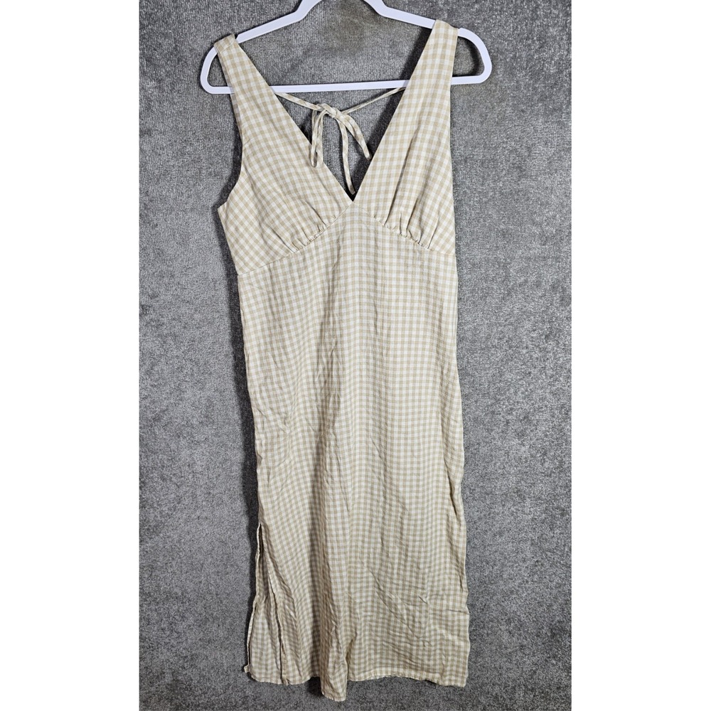 Old Navy Babydoll Sleeveless Maxi Dress Womens Size Large Vacation Beach Coastal